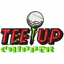 Golf Embroidery Design 4 Golf Embroidery Design 4